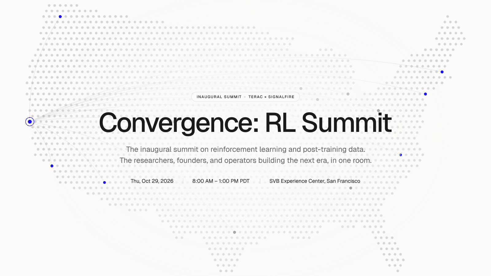 Convergence: RL Summit
