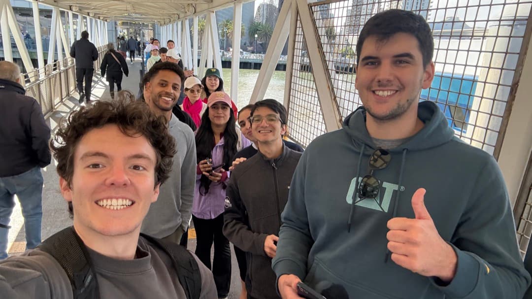 A team walk