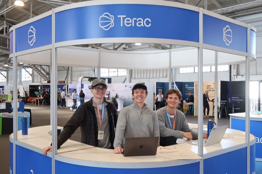 The Terac booth