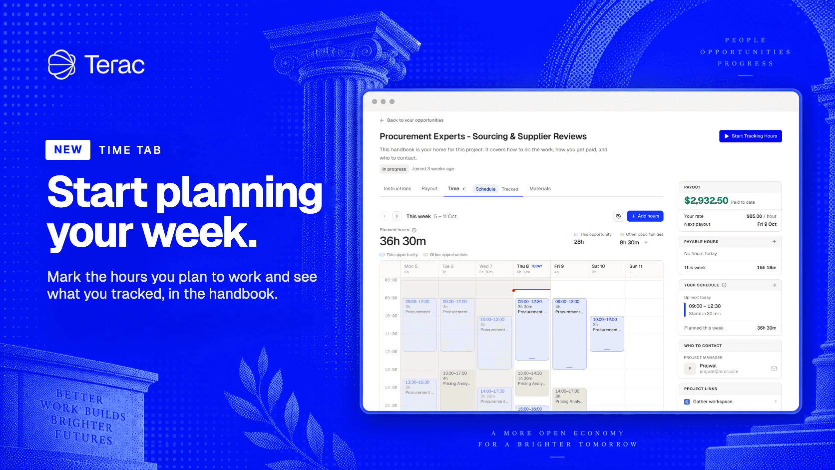 Start Planning Your Week